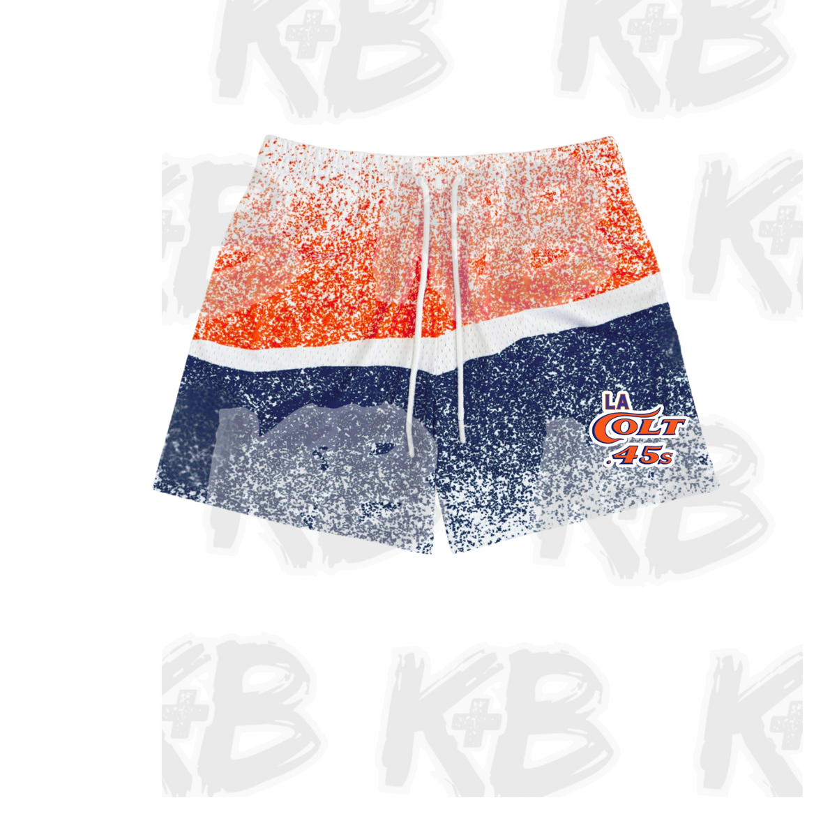 LAC45 shorts spray paint