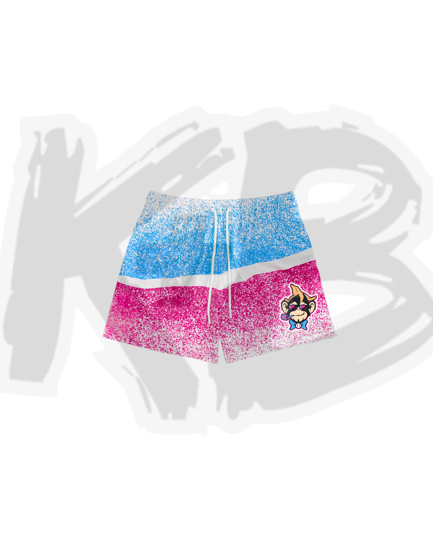 Party Animals Shorts blue white pink