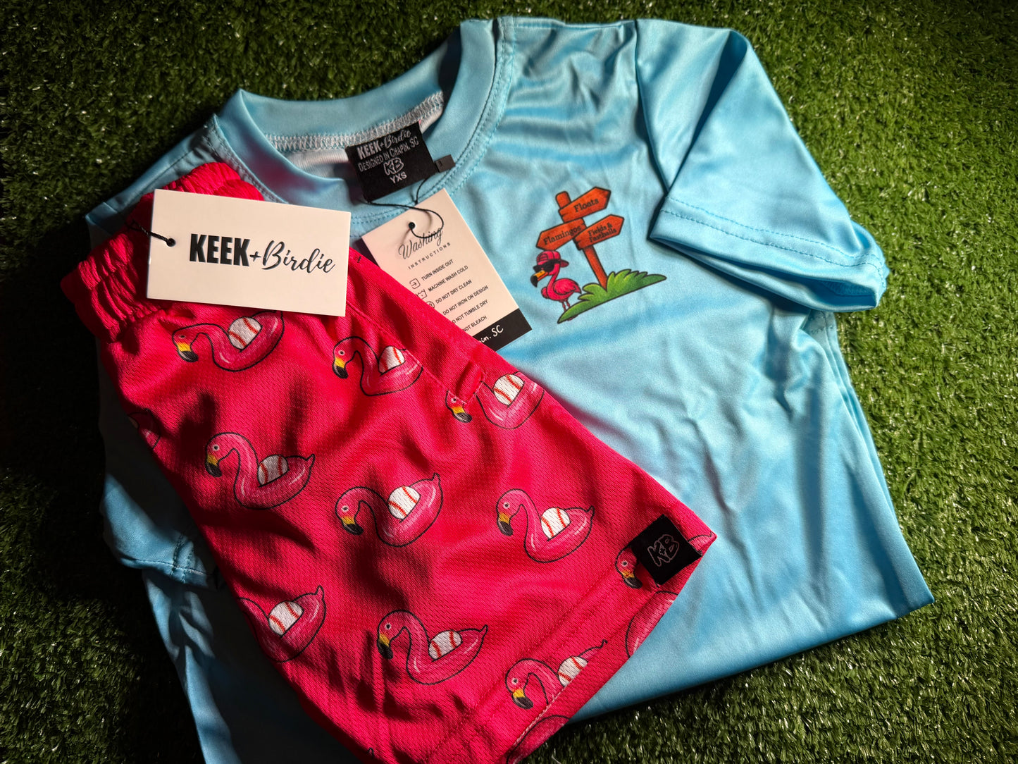KB flamingos and baseball set with liner RTS