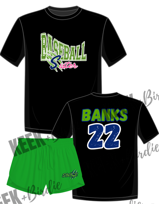 Savage Sister Set baseball