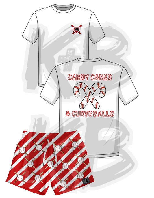 Christmas-candy canes & curveballs