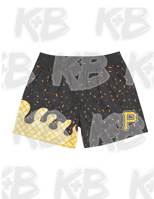 RB Shorts ice cream black