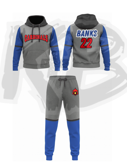 Cardinals Hoodie/Jogger Set