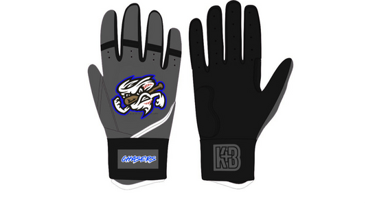 Storm Chasers Custom Gloves-black/grey