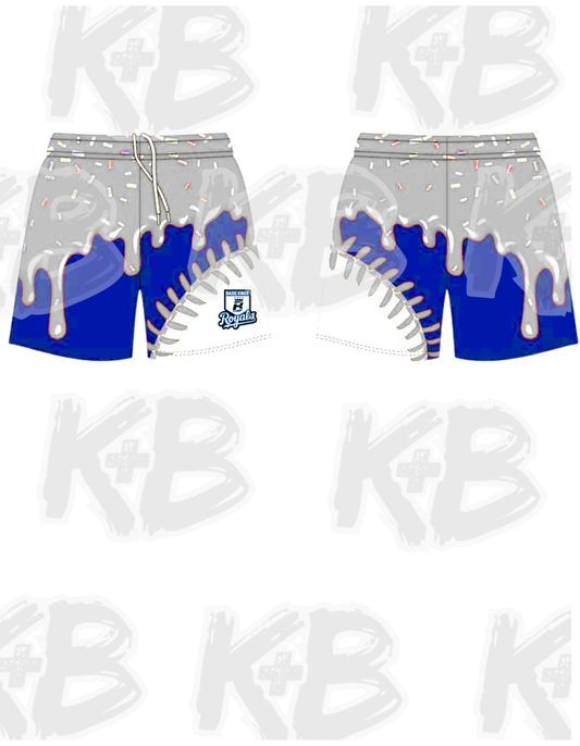 BKR shorts drippy seams