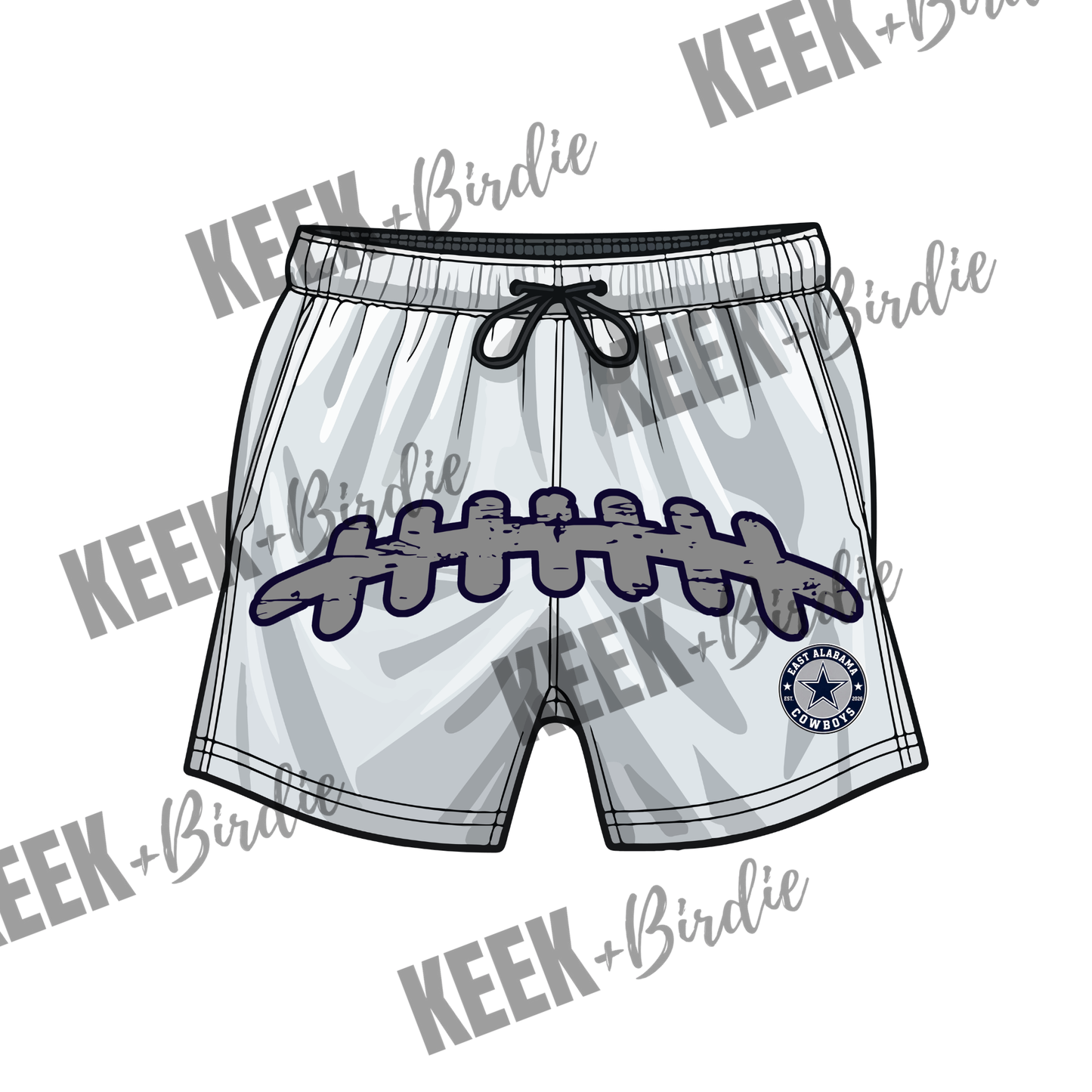EAC shorts laces