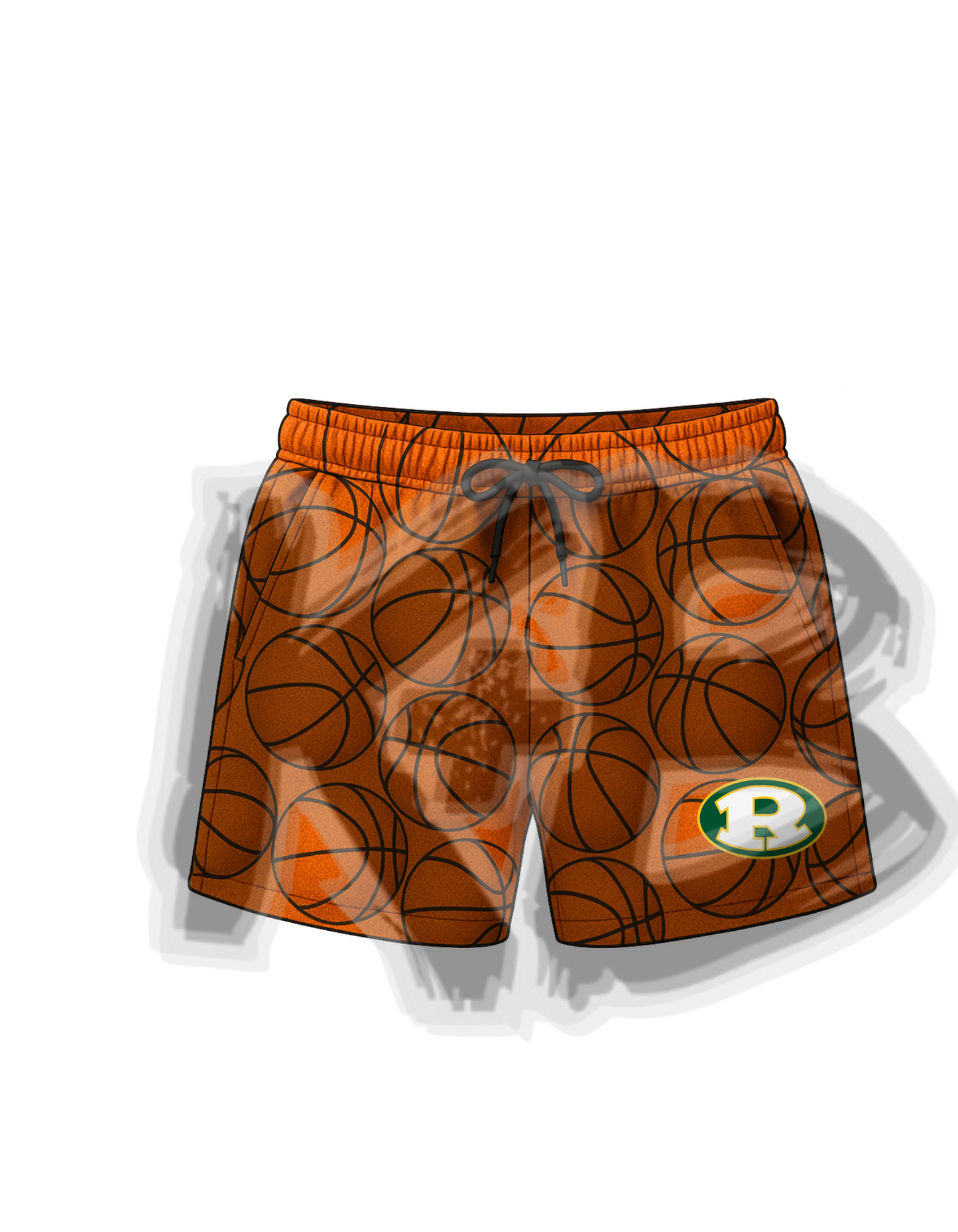 FH shorts scatter basketball