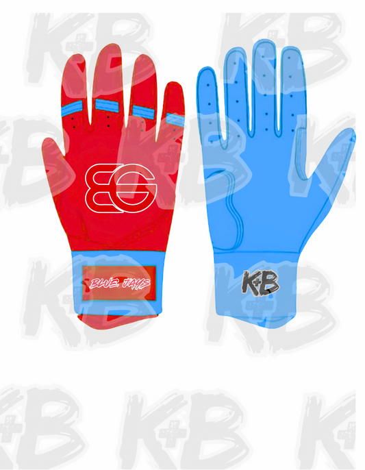 BG custom batting gloves 2