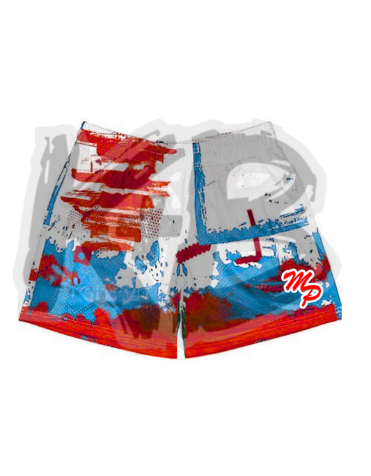 MP Shorts graffiti