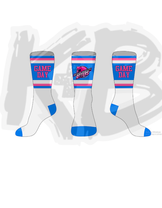 Otters Mid blue Game Day Socks