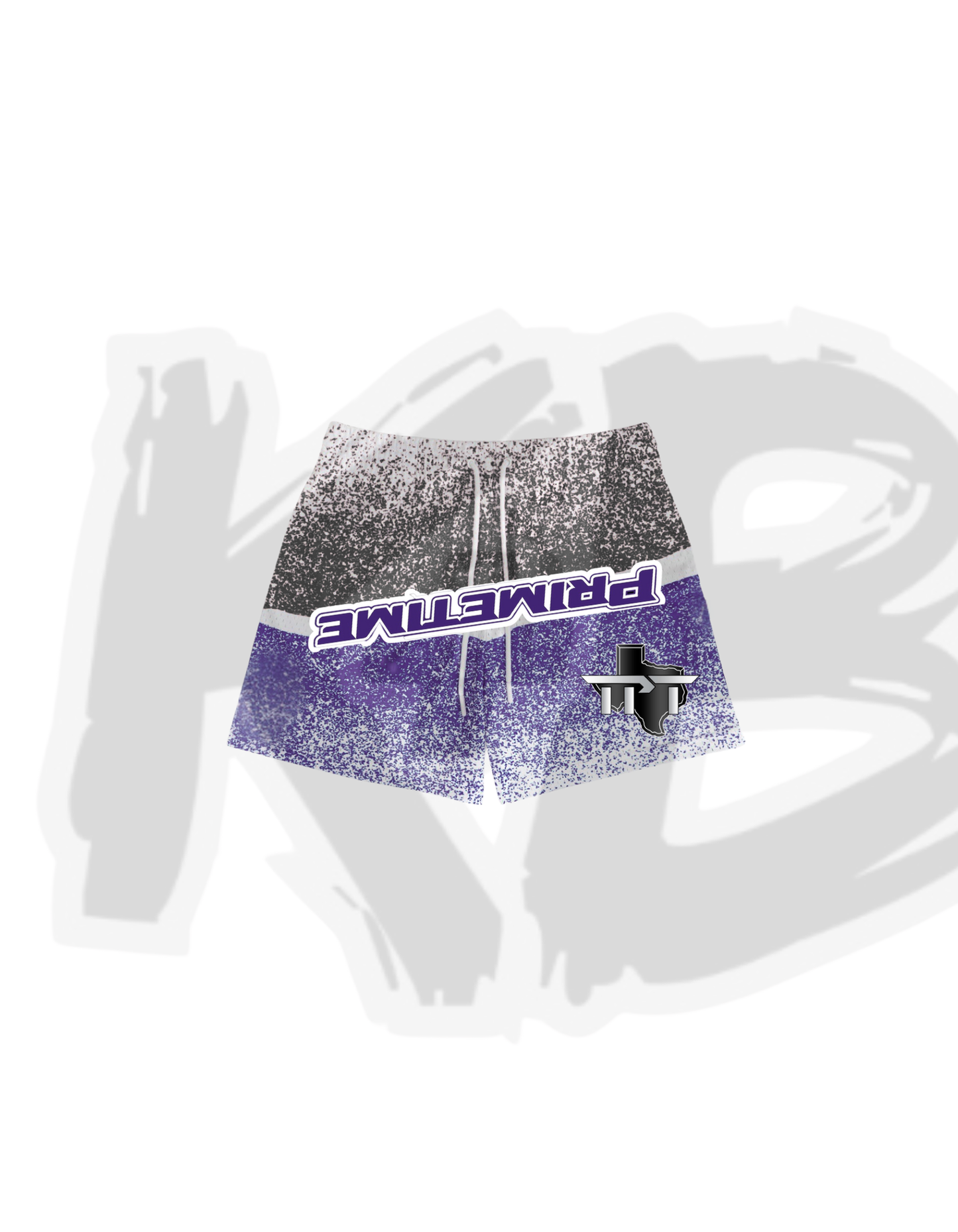 TPT Shorts primetime spray paint