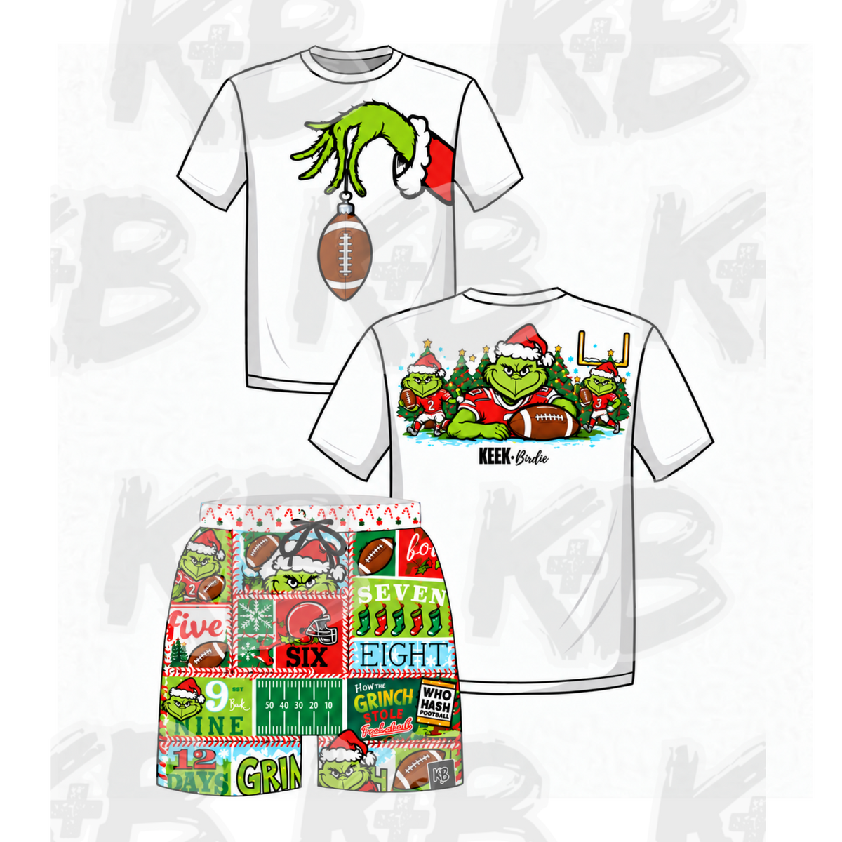KB Grinchmas football Set