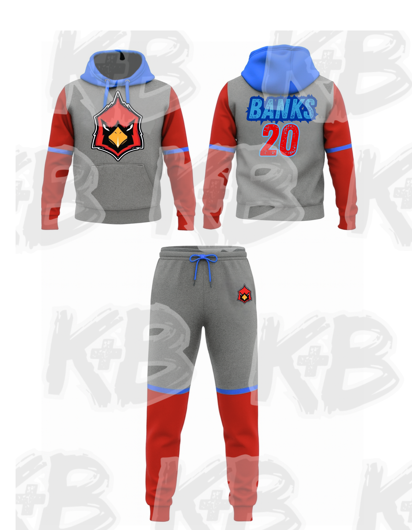 Cardinals Hoodie/Jogger Set