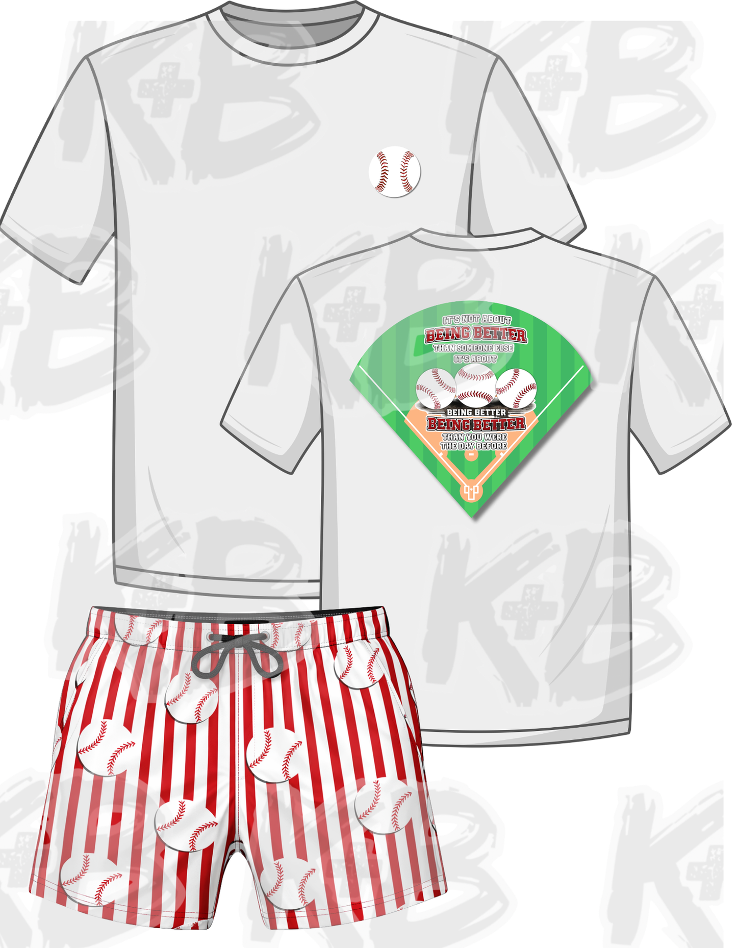 KB set. Being better red(OPENING DAY SERIES)