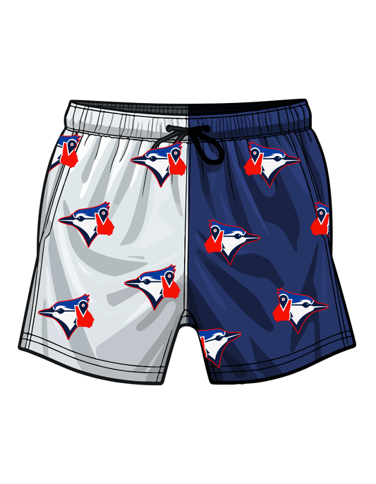 Ball St. scatter logo shorts