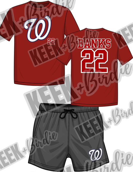 STX red/grey set