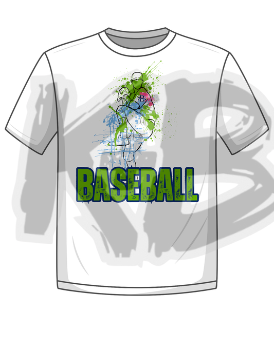 BS baseball splatter