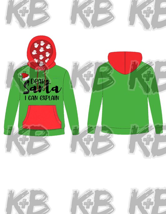 Christmas Hoodie- I can explain