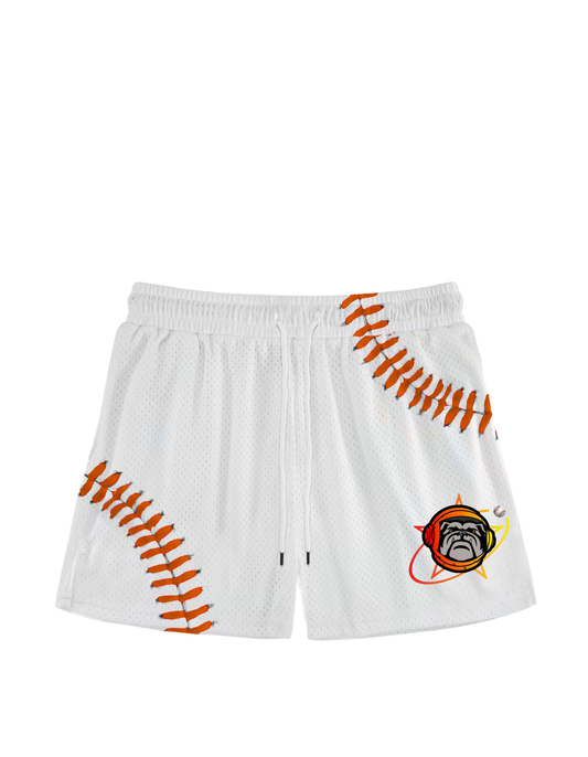 Dawgs shorts orange seams
