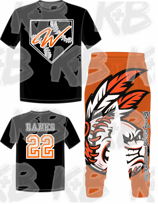 WB Warriors jogger/set