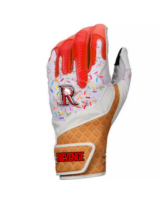 Revenge batting gloves ice cream