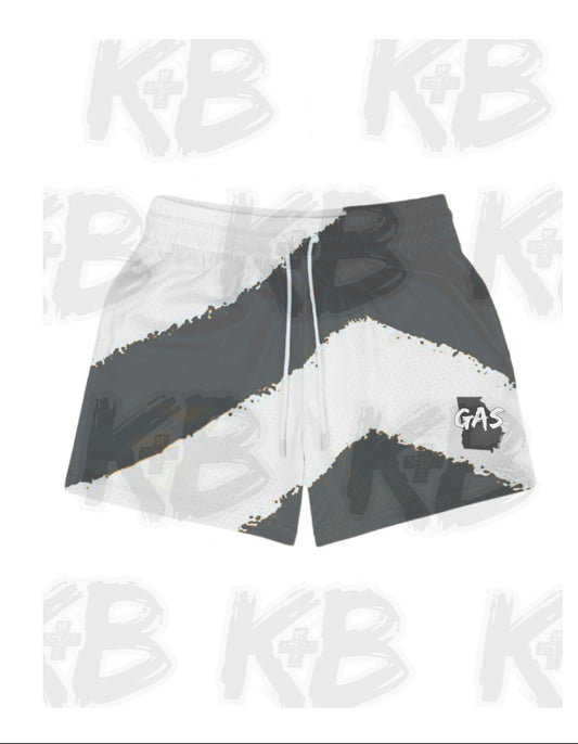 GAS shorts black/white