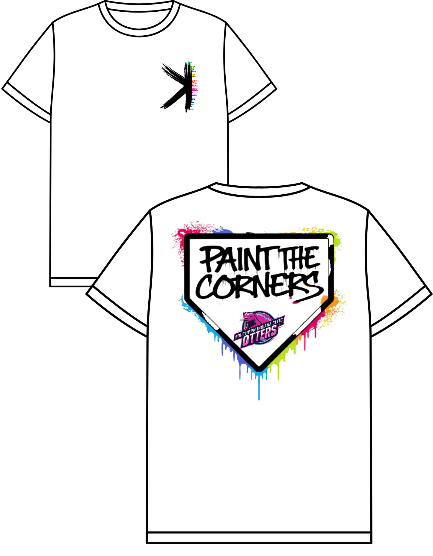 Otters Paint the corners