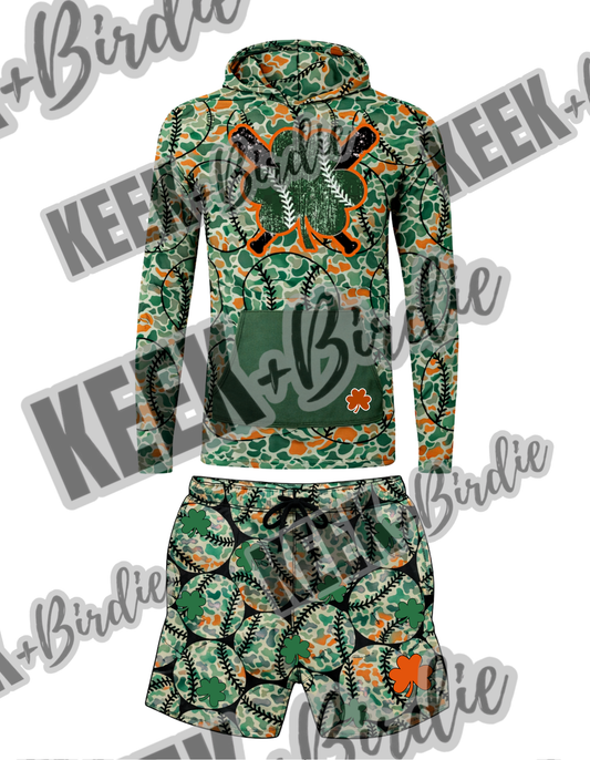 KB St Pats Set LS camo Baseball