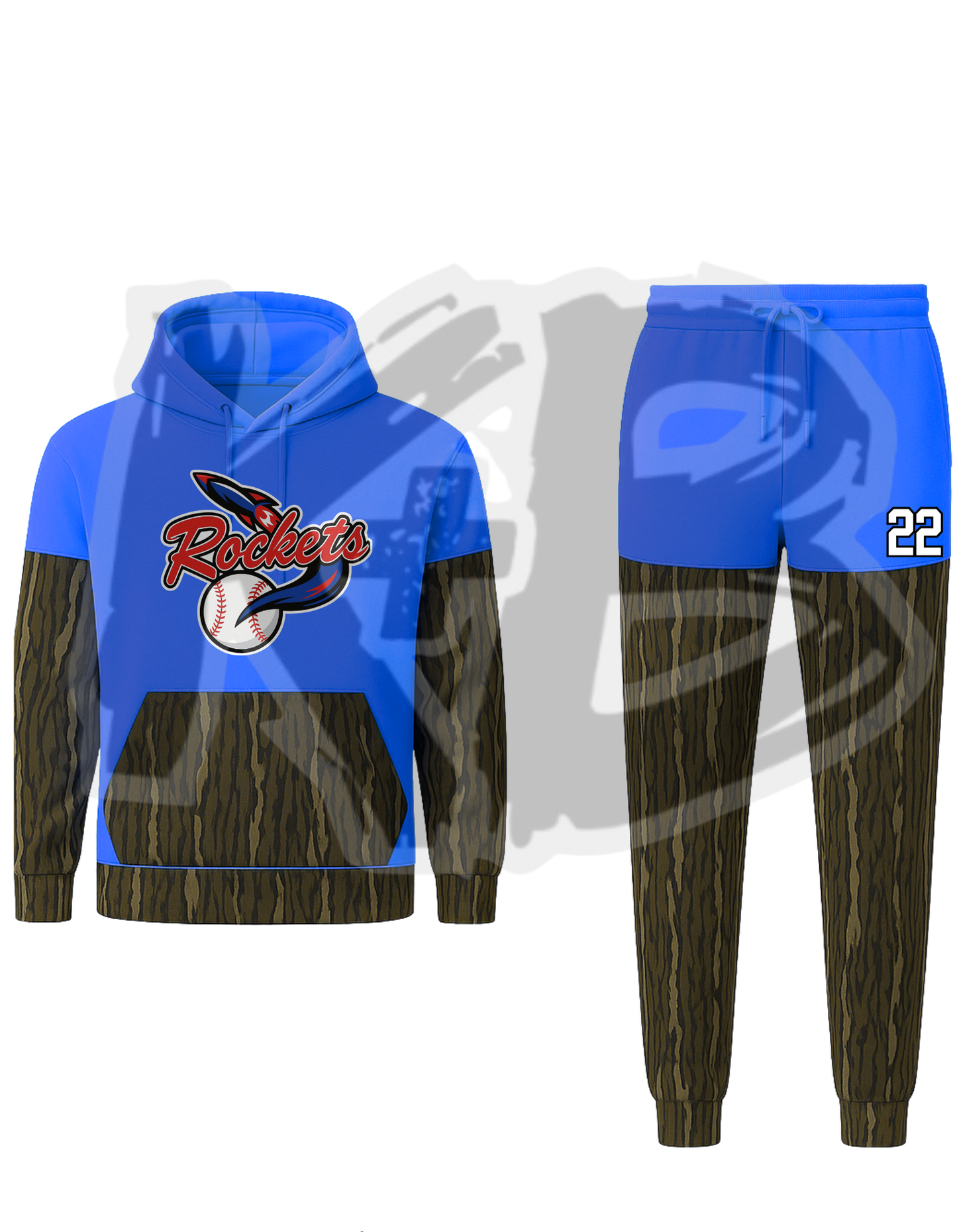 SCR hoodie/jogger set