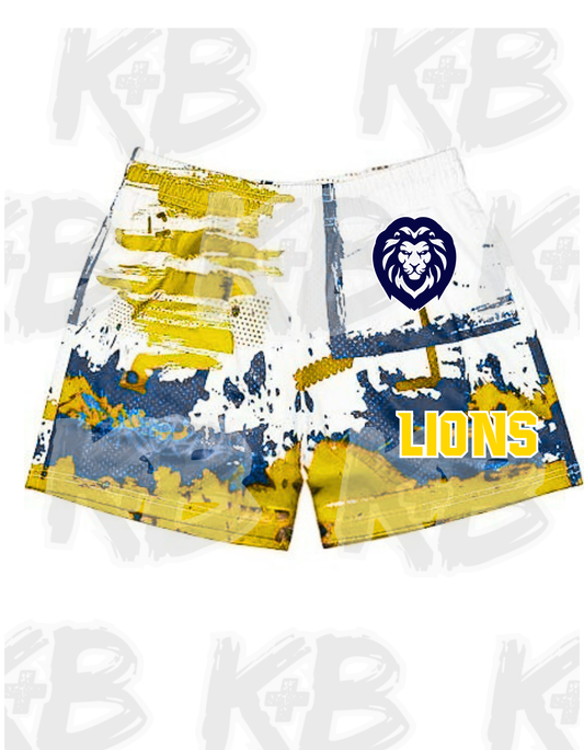 PL shorts graffiti