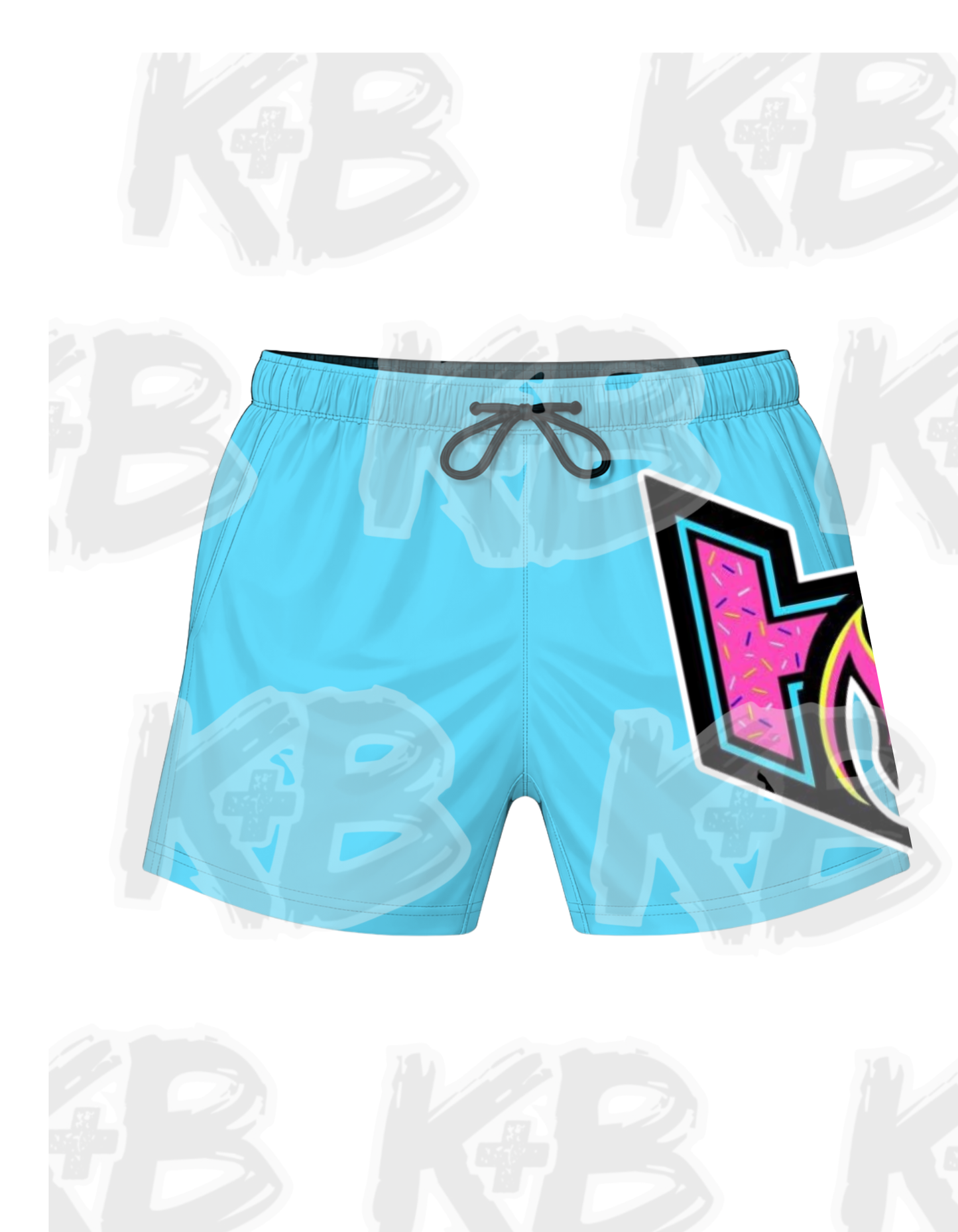 Heat Shorts side logo