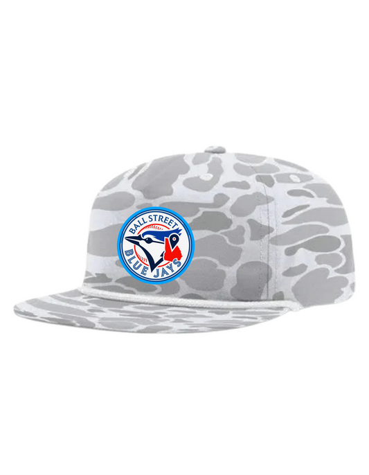Ball St. camo hat circle