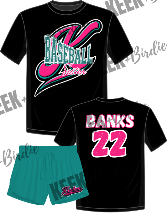 OKK Set baseball sister