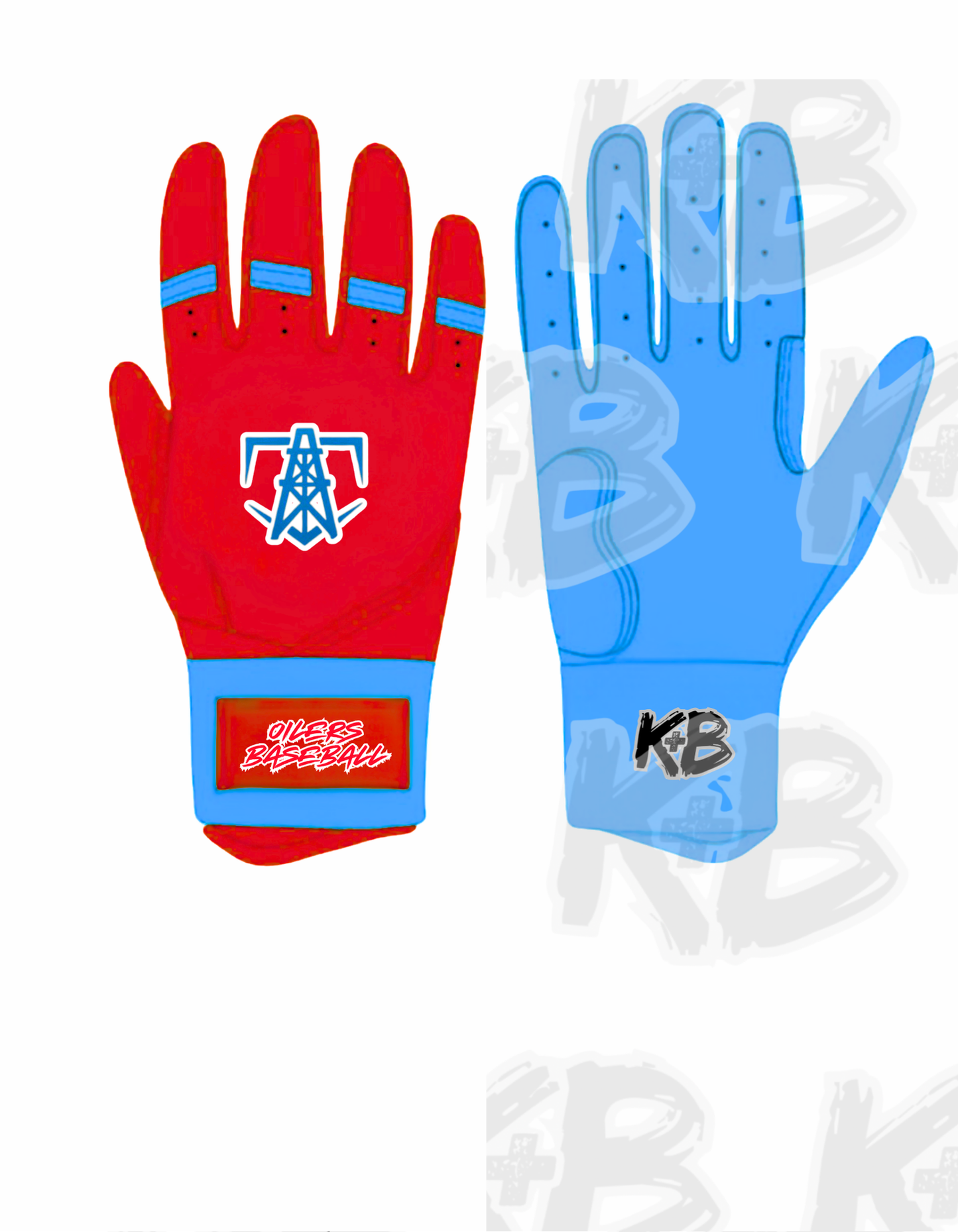 OB custom batting gloves 2
