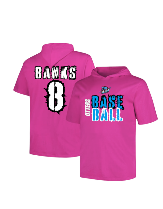 Otters SS Hoodie Pink