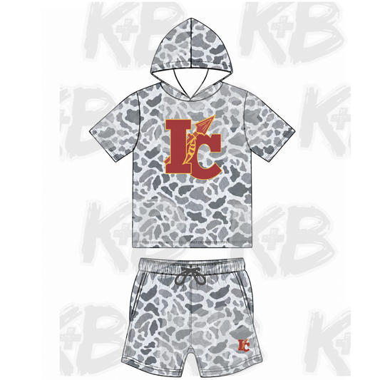 IC set camo hooded
