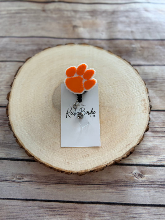 Tiger badge reel