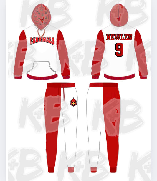 Cardinals Hoodie/Jogger Set