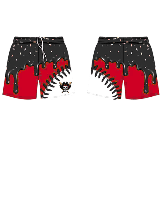 RR Pirates Ice Cream seams Shorts
