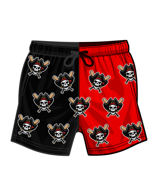 RR Pirates Scatter Shorts