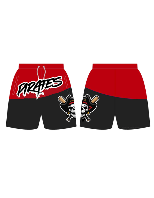 RR Pirates side logo Shorts