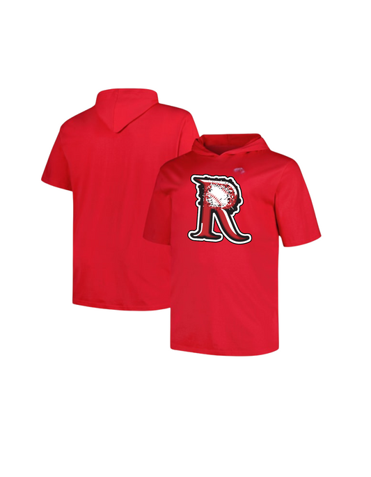 Revenge Cage SS Hoodie Red