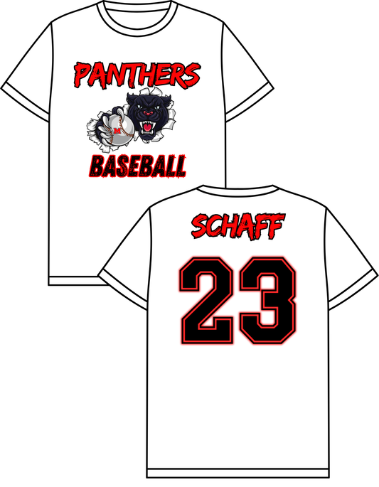 McBee Panthers Baseball (Front/Back)