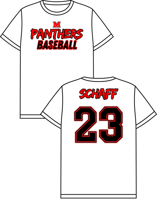 “M” Panthers Baseball (Front/Back)
