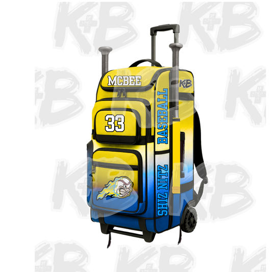 SN bat bag w/ trolley wheels