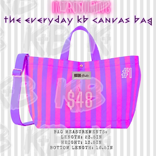 The Everyday KB Canvas Bag *PREORDER*
