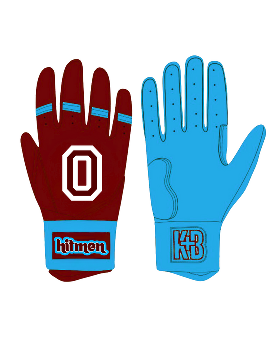 Ohio Hitmen Batting Gloves
