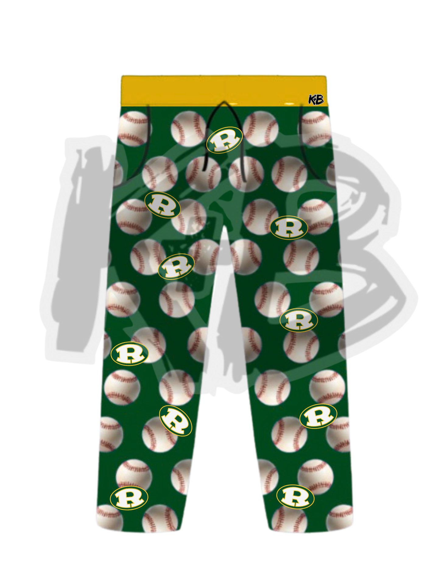 FH PJ pants baseball logo