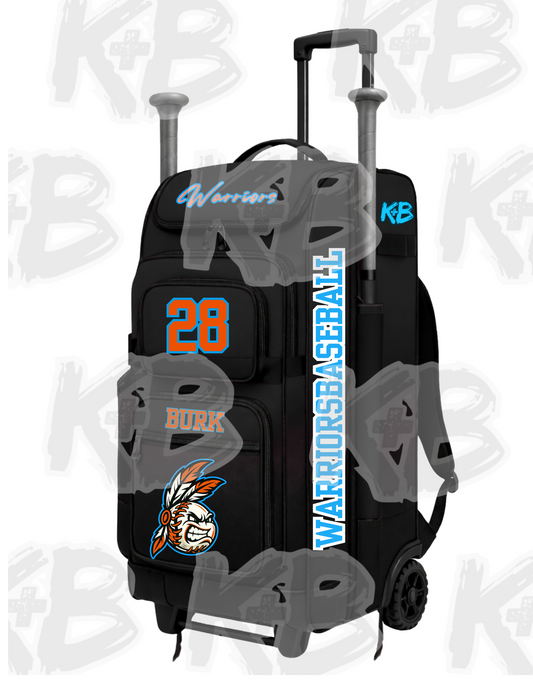 WB bat bag with trolley