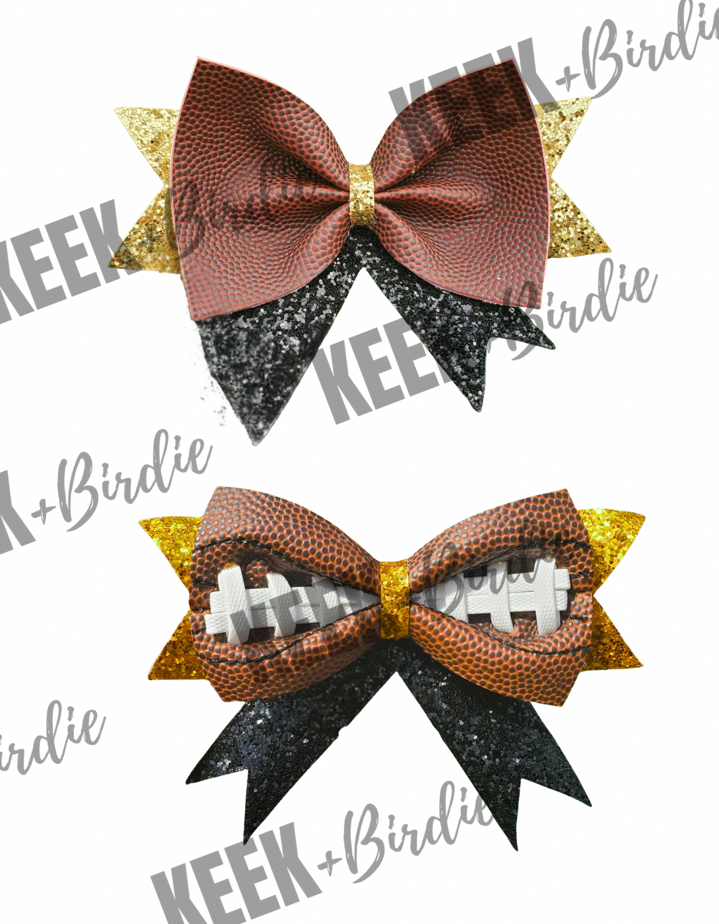 Handmade Sport Ball Bows